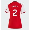 Arsenal William Saliba #2 Hemmatröja Kvinnor 2026-27 Korta ärmar